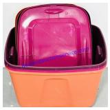 3 18 Gallon Totes w/ Lids