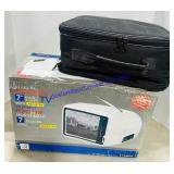Alaron Portable Black & White TV and Small