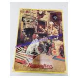 Vintage 1991 Remington Metal Sign