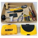 Lot of Screwdrivers and Miscellaneous Tools