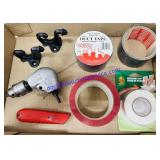 Lot of Duct Tape and Miscellaneous Items