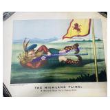 1875 Vintage "The Highland Fling. A Bonnie Shot