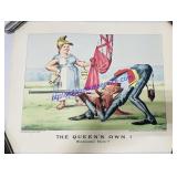 1875 Vintage Print "The Queen