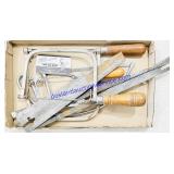 Lot of Hack Saws & Saw Blades