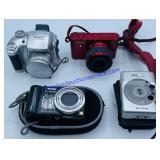 Fujiflim S3000, Nikon 1, Canon Elph Jr. and LUMIX