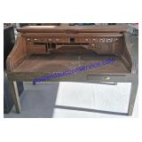 Roll Top Desk. 52"x75"x39"