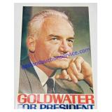 Vintage Goldwater For President Poster