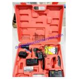 18 Volt Drill & Jigsaw w/ 2 Batteries, Charger,