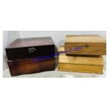 Wooden Jewelry Box, Letter/Memory Box, Wine