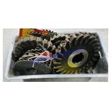 Lot of Steele Side Milling Cutters Various Sizes