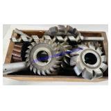 Lot of Industrial Steel Milling Cutters