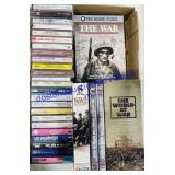 Cassette Tapes and War DVDs