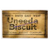 National Biscuit Company Wooden Sign