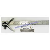 Starrett Square Right Angle Ruler Protractor