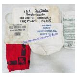 Canvas Sacks. (First National Bank Rock Island,