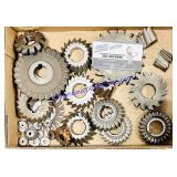 Lot of Side Milling & Gear Cutters