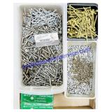 Lot of Mixed Nails & Screws