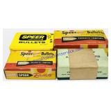 4 Unopened Reloading Bullet Boxes (100 Speer