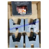 Sawhorse brackets and Grip Rite Grip-Caps