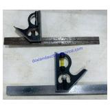 2 Combination Square and Level 12"
