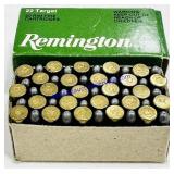 50 .22 Remington Target Rim Fire Cartridges