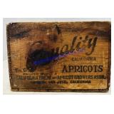 Vintage Fruit Shipping Crate. San Jose,
