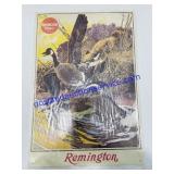 Vintage 1991 Remington Metal Sign 15.5x11"