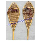 Vintage Wooden Snow Shoes