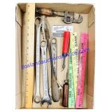 Rulers, Wrenches, Hand Tools, Etc