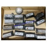 Lot of 17 Lead Ingots