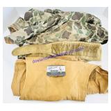 2 Canvas Sleeveless Shirts & Belt