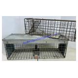Two Metal Small Animal Live Traps