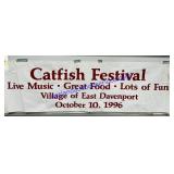 2 Large Davenport, IA. Vinyl Banners 10ï¿½x3ï¿½