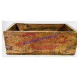 Iowa Rath's Liver Cheese Wooden Shipping Box