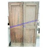 Wooden Storage Cabinet 16x76x45'