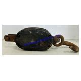 Wooden Block & Tackle Pulley