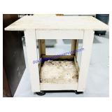 40x25.5x38' Wooden Rolling Workshop Cart