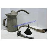 4 Quart Oil Can & Nozzles