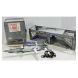 3 Galvanized Metal Small Animal Traps