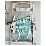 Plastic Hose Reel w/ Rubber Hose