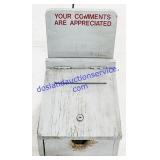 Wooden Comment Box Bird House