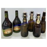 6 Alcohol Bottles