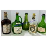 5 Wine & Liquor Bottles