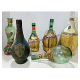 6 Mixed Wine Bottles