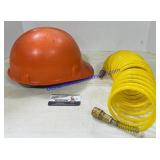 Hard Hat & Air Hose