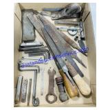 Files, Allen Wrenches, Lathe, Etc