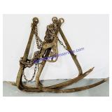 Antique Hay Bale Hook Hoist