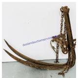 Antique Hay Bale Hook Hoist