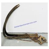 Antique Hay Bale Hook Hoist