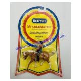 Breyer Stablemate "Western Rider & Saddle Set"